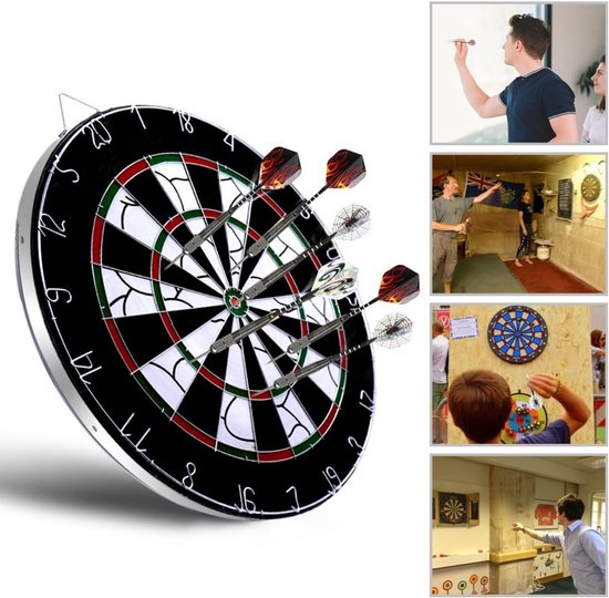 Set van 3 Professionele Dartpijlen met Stalen Tip, 26 Gram, Aluminium Schachten en Vleugels — afbeelding 2