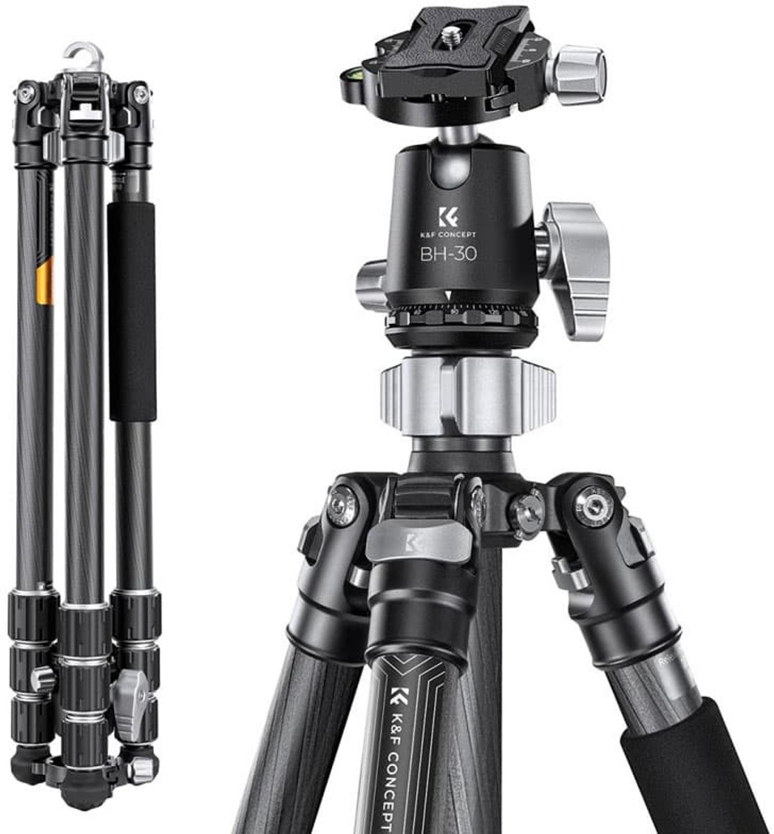 K&F X254C4 Carbon Statief