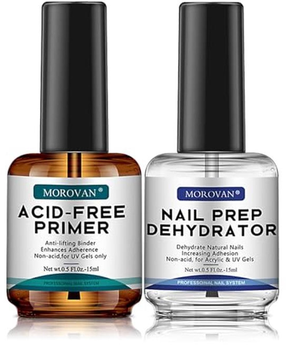 Professionele nageldehydrator en zuurvrije primer voor acryl- en gelnagels