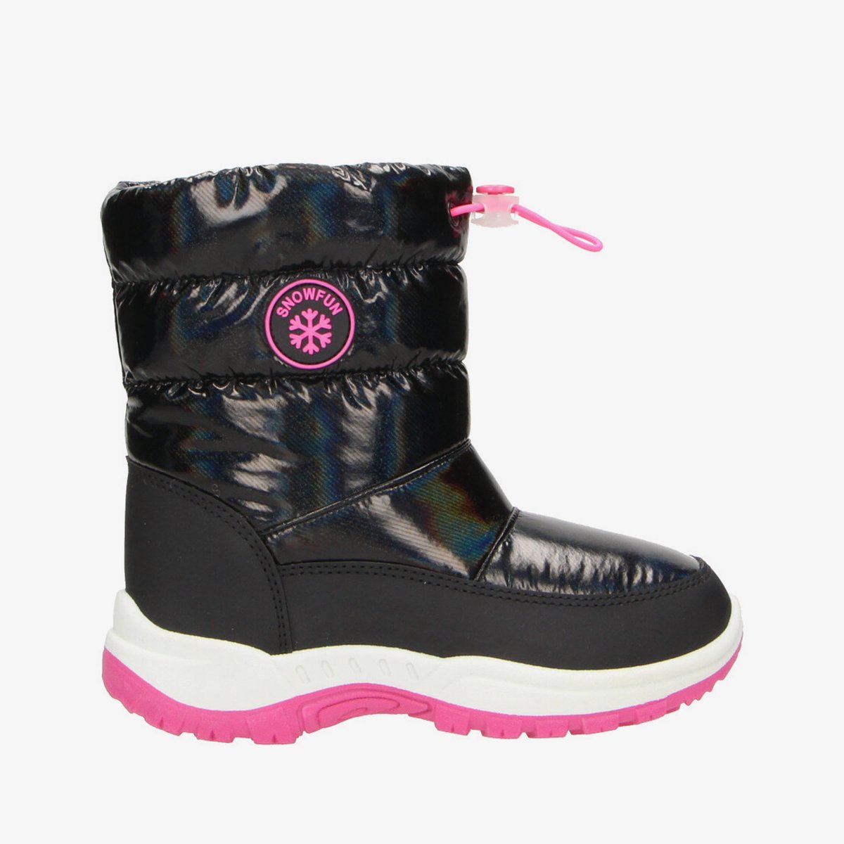 Snowfun gevoerde kinder snowboots – Moonboots Zwart