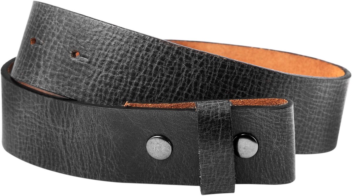 Leonardo Verrelli Leonardo Verrelli damesriem LV0048 80 cm - 115 cm taille, echt leer zwart,