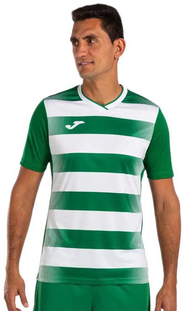 Joma Europa V T-shirt Met Korte Mouwen Groen M Man