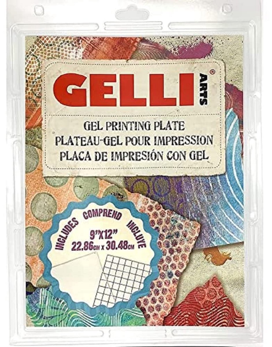 Gel Printing Plate 9 inch x 12 inch voor creatieve kunstprojecten