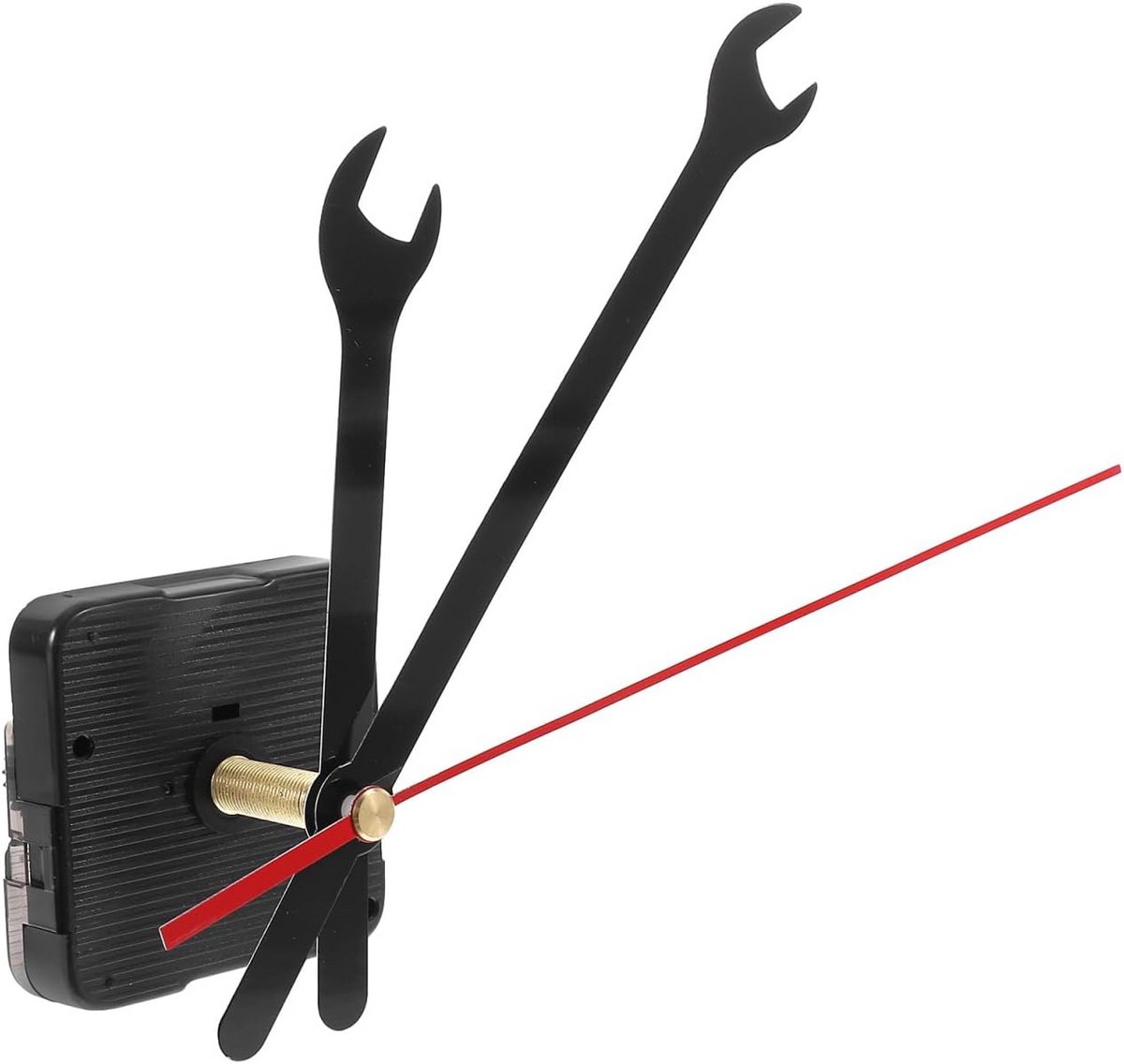 Geluidloos Kwartsuurwerk met Lange Schacht - DIY Uurwerk Voor Wandklokken