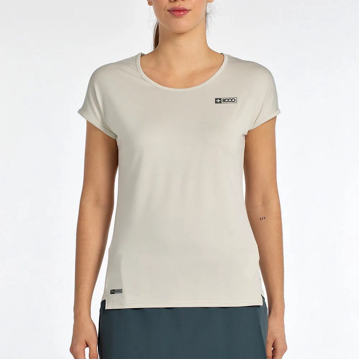 +8000 Valeska T-shirt Met Korte Mouwen Vrouw Bone Vigore