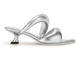 Jw Pei Sara Hakken Sandalen Zilver EU 39 Vrouw
