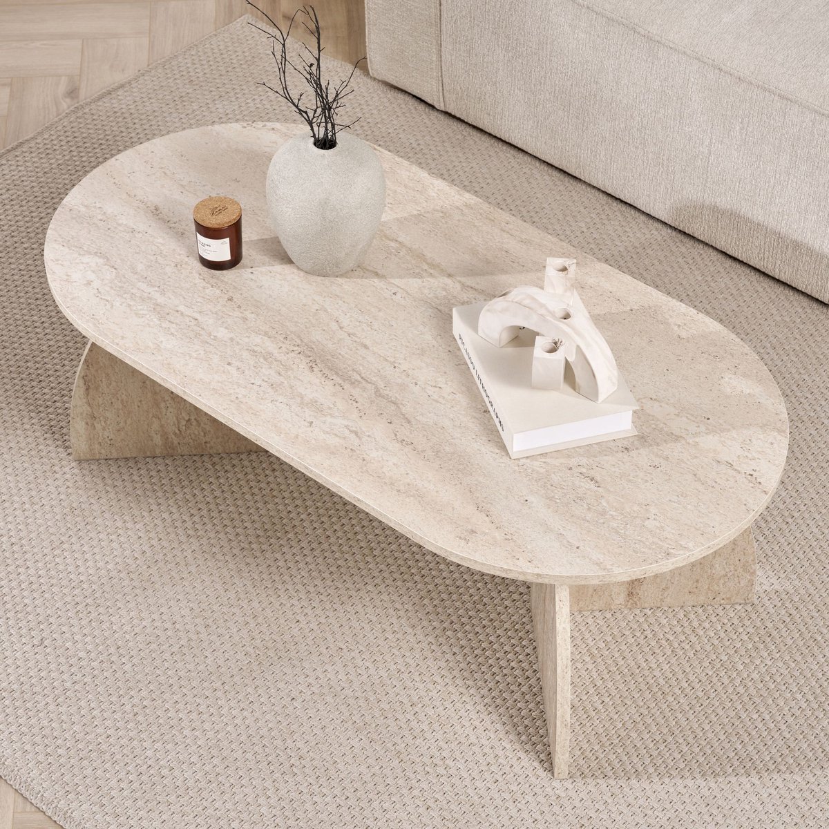 Coffee Tafel – Travertine