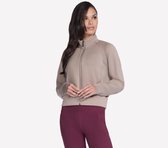 Skechers SKECHLUXE ELEVATE JACKET Dames Jas - Beige