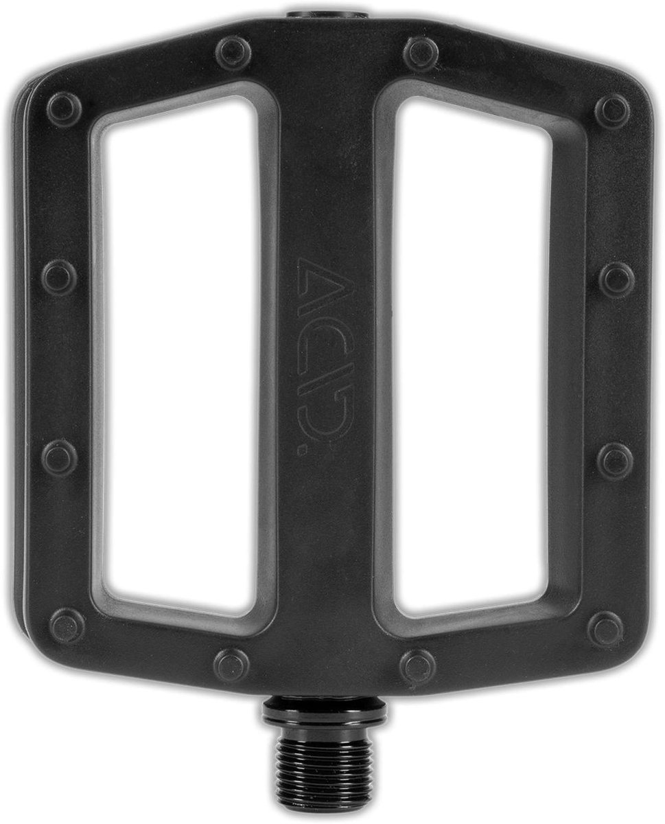 ACID Platte Pedalen C4-ZP ROOKIE L BLACK