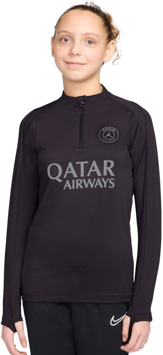 Nike Paris Saint-Germain Strike Drill Top - Zwart - Maat XL (158/170) - Kids