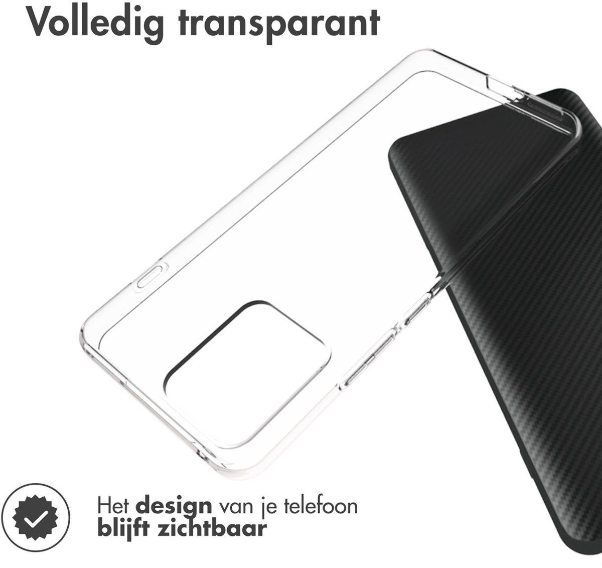Accezz Hoesje - Geschikt voor Motorola ThinkPhone - Clear Backcover - Transparant