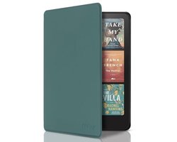 Hoes Case voor 7" Kindle Paperwhite 12e Gen en Kindle Colorsoft Signature Edition - Smart Cover met Auto Sleep/Wake, Donkergroen
