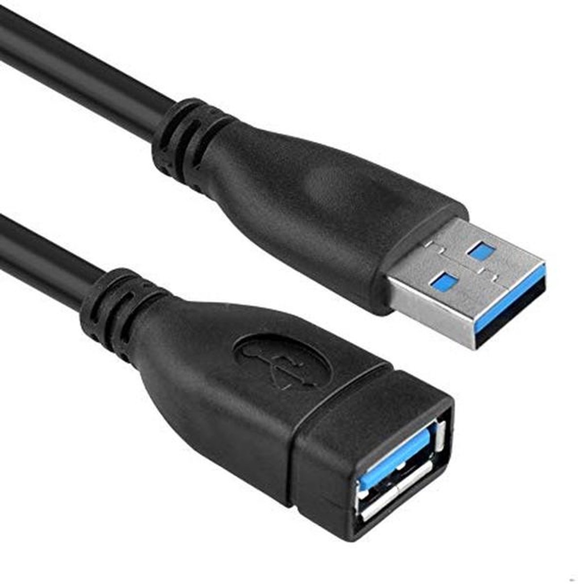 USB 3.0 Verlengkabel Type A Stekker naar A Vrouwelijk - 1,5 m