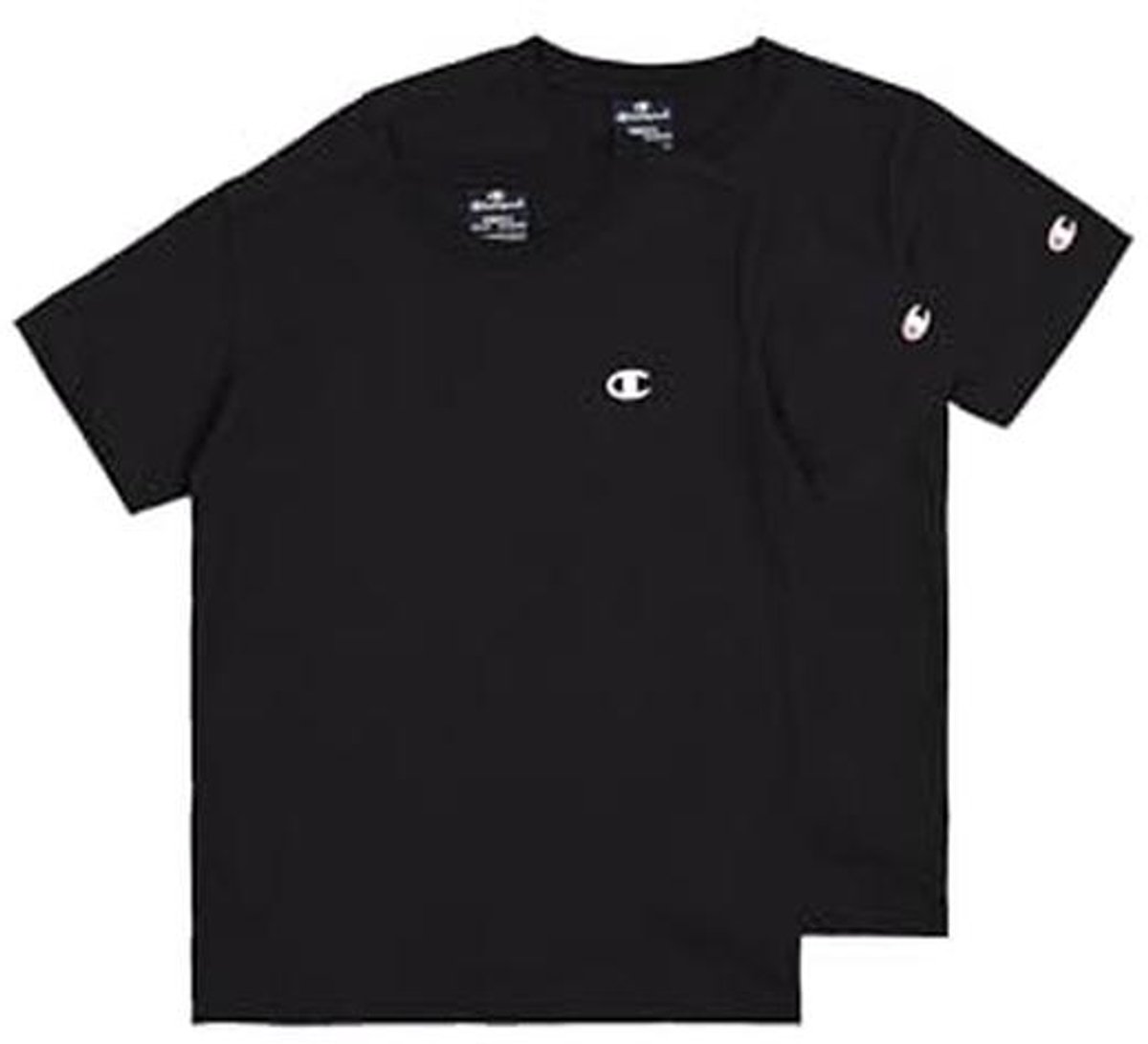 Basic Crew Neck T-shirts voor Jongens - 2-Pack