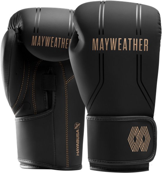 Gants de boxe Hayabusa Mayweather Contender - Zwart/ Or - Taille 12 oz