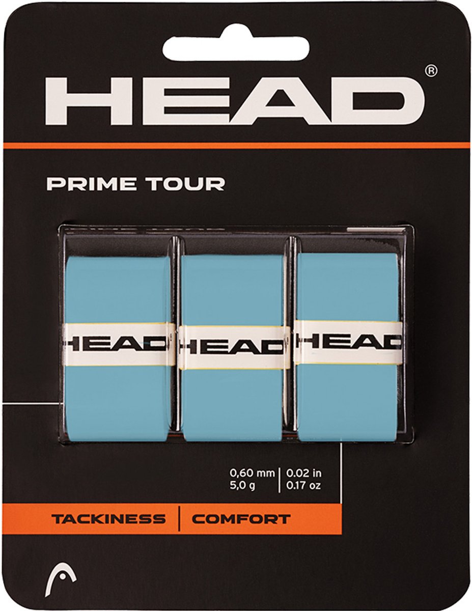 Head Prime Tour Tennis Padel Overgrip Blauw