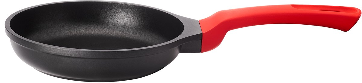 Zavio PRESTIGIO Koekenpan 20cm Rood - Antiaanbaklaag