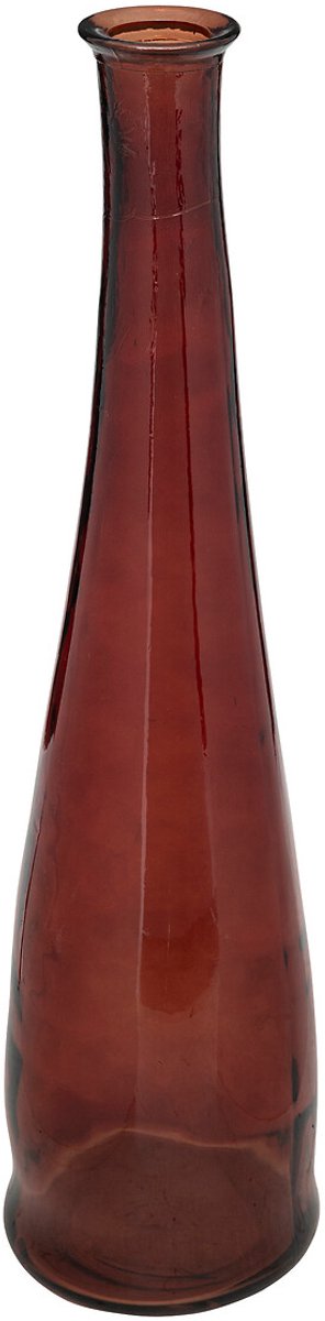 Atmosphera Créateur d'intérieur® Elegante vaas van gerecycled glas ULY, 80 cm Ambre