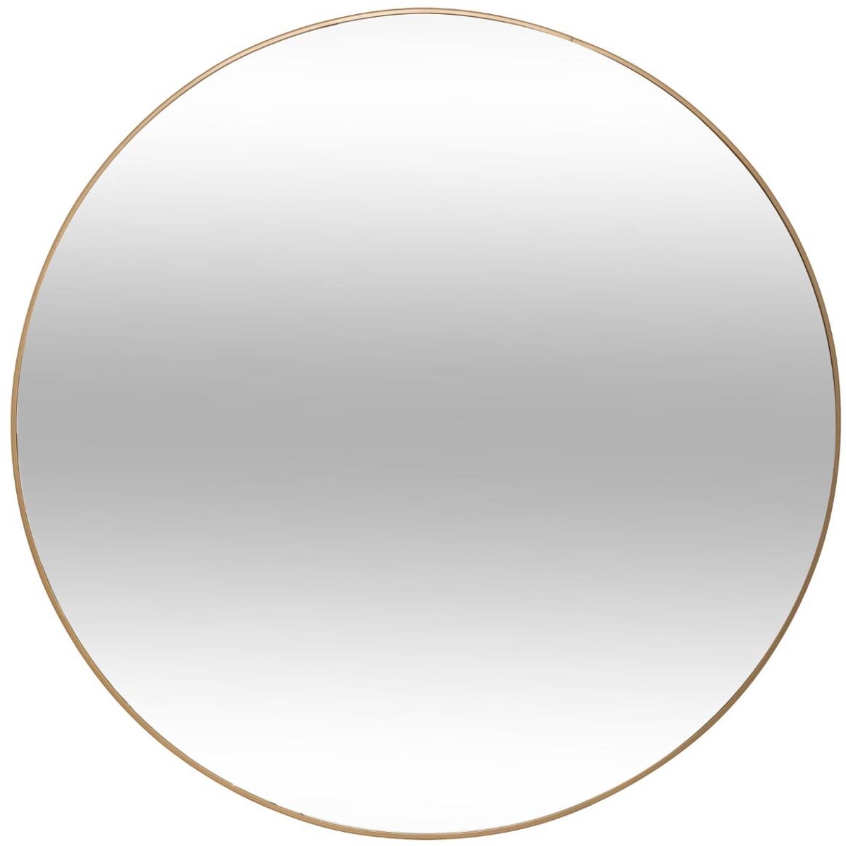 Ronde designspiegel met dun metalen frame 76 cm ALICE