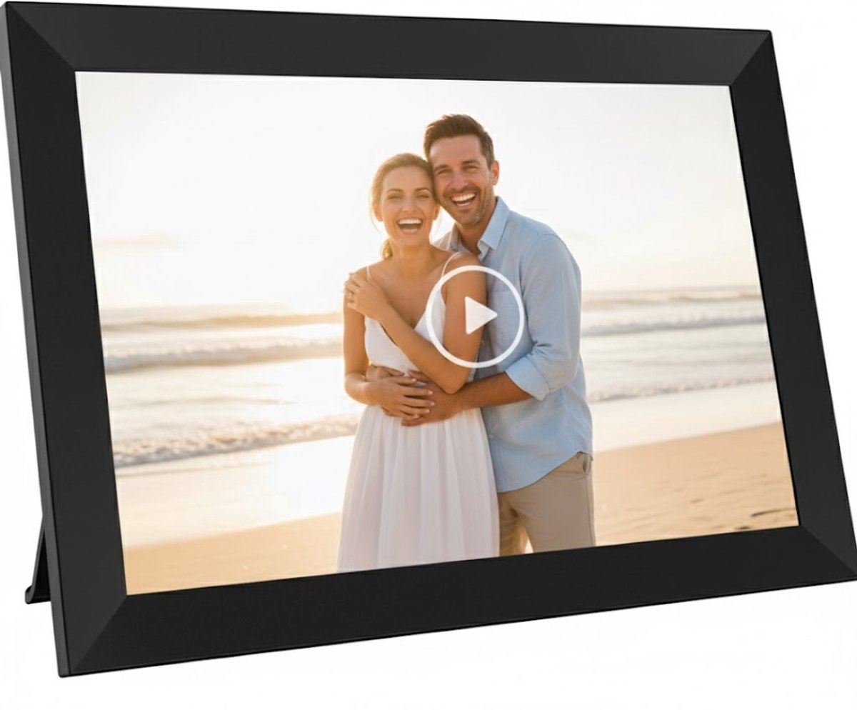 White-Label Digitale Fotolijst met Wifi - Fotolijsten - - White-Label® - €209,95