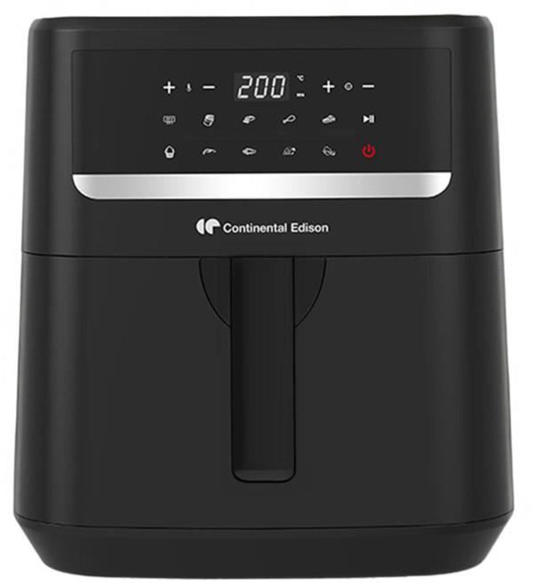 Continental Edison CEFR240092L Airfryer - 1800W - 9,2L - Zwart