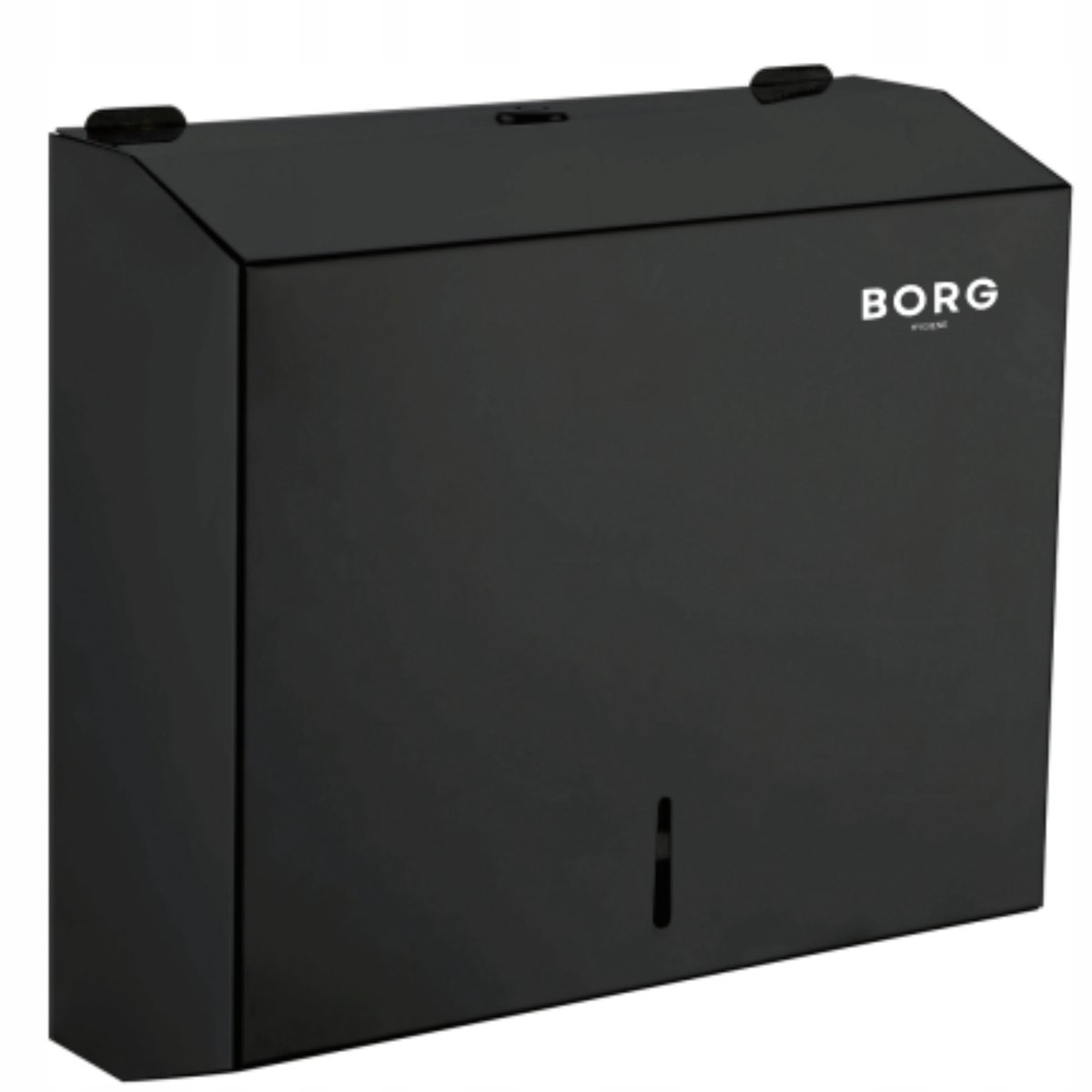Mat Zwart RVS Handdoekdispenser ZZ BORG - Wandmontage