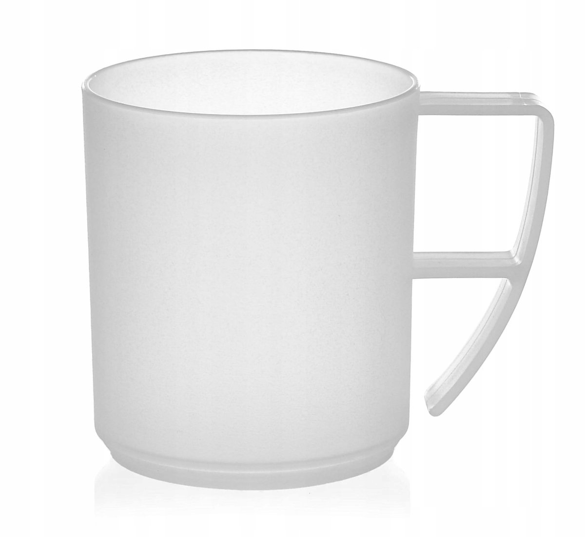 Kunststof Mok met Oor - 400ml - Vaatwasserbestendig - Kind & Senior
