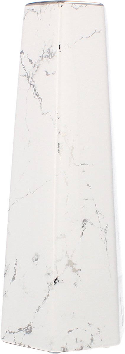 LIVELLO Keramieken Vaas - Modern Decoratief - 30 cm - Wit