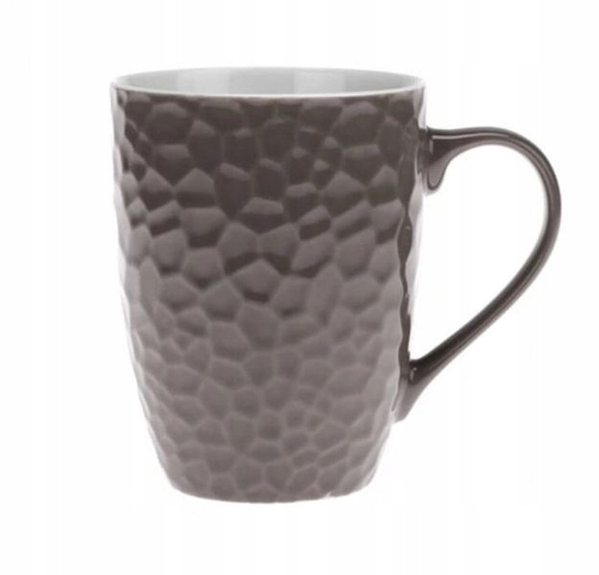 Ravi Santorini Mok - Beige/Bruin - 350 ml porselein