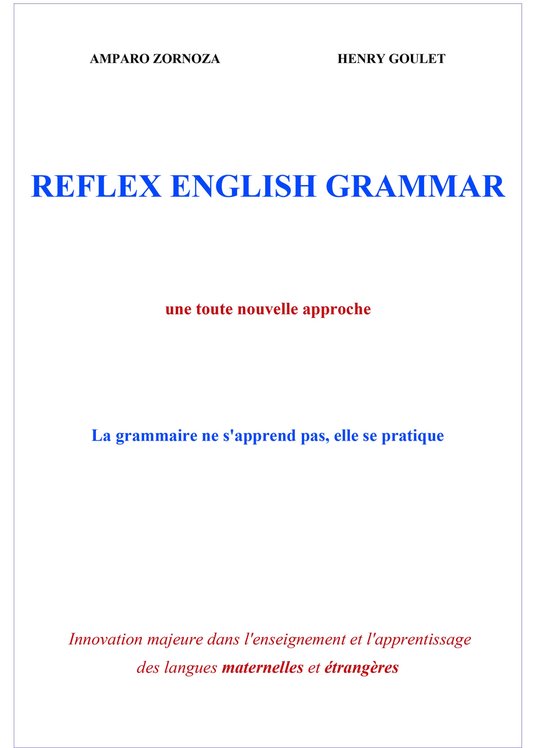 REFLEX ENGLISH GRAMMAR - cover
