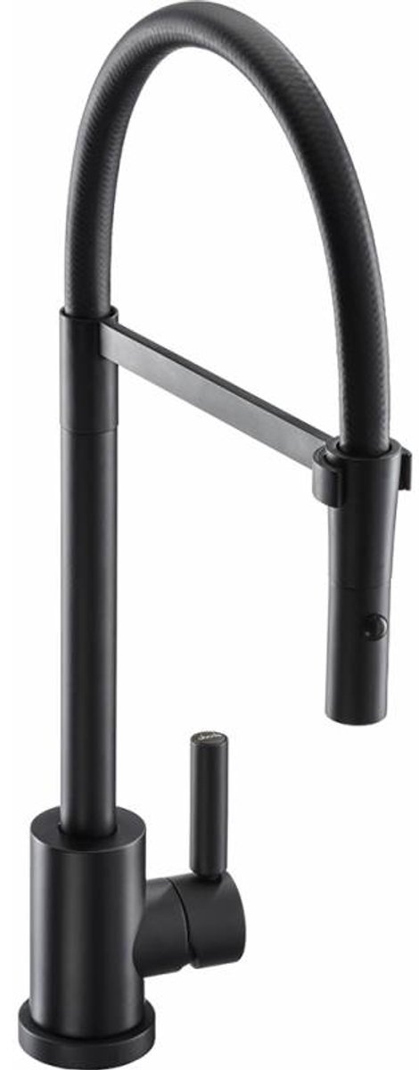 Abode Atlas Professional keukenkraan mat zwart
