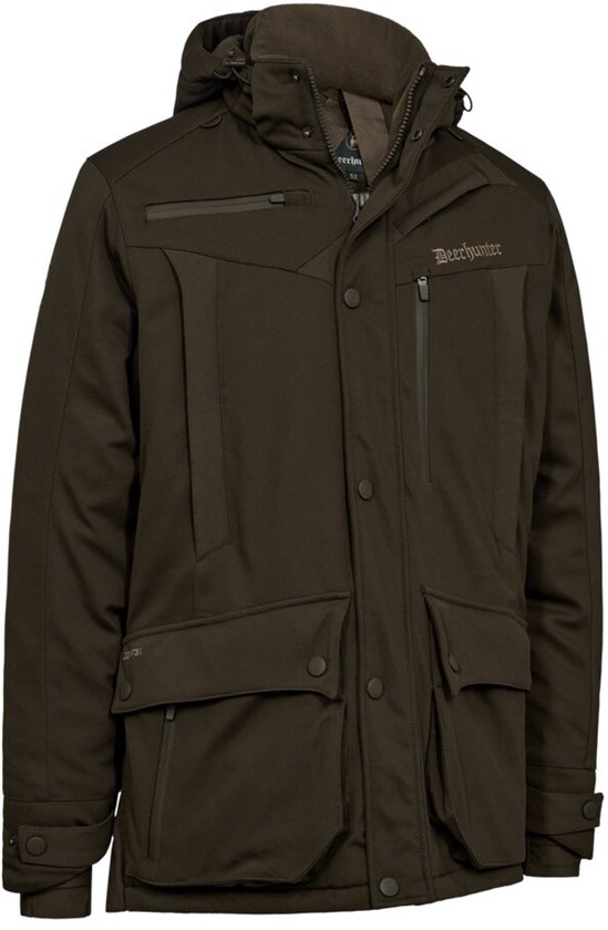 Jas Heren Waterdicht Ademend Vrijetijdsjack met Capuchon Jas Lichtgewicht Functioneel Jack Warm Outdoorjack Winddicht Jack Jassen (donkerblauw L