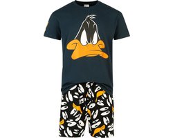Looney Tunes Insane Duffy Duck Pyjama meerkleurig Katoen -