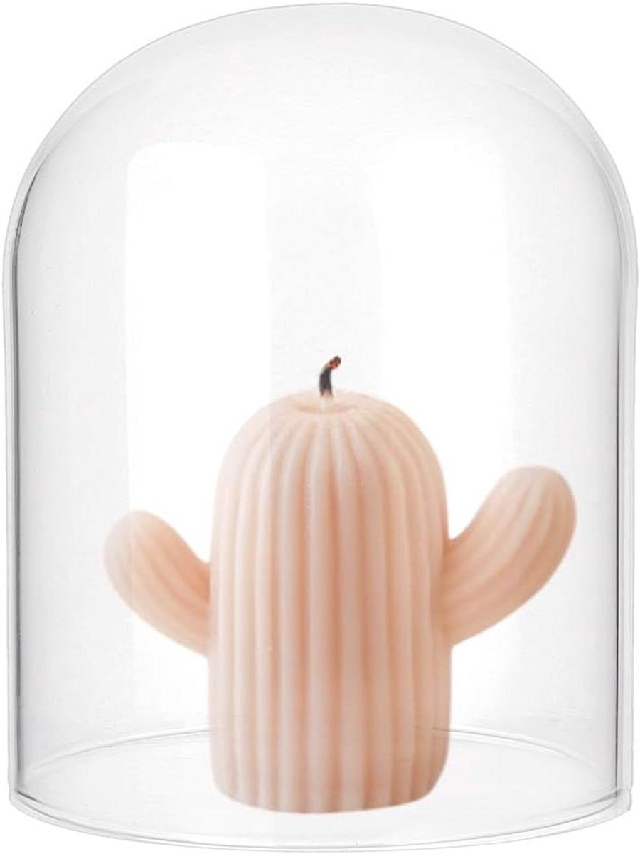 TTGoods - Glazen cloche display koepel vintage stijl kristal mini bel pot voor horloge sieraden - kerst middelpunt - 4 x 3,15 formaat