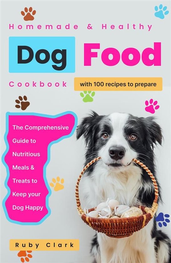Homemade Healthy Dog Food Cookbook - cover
