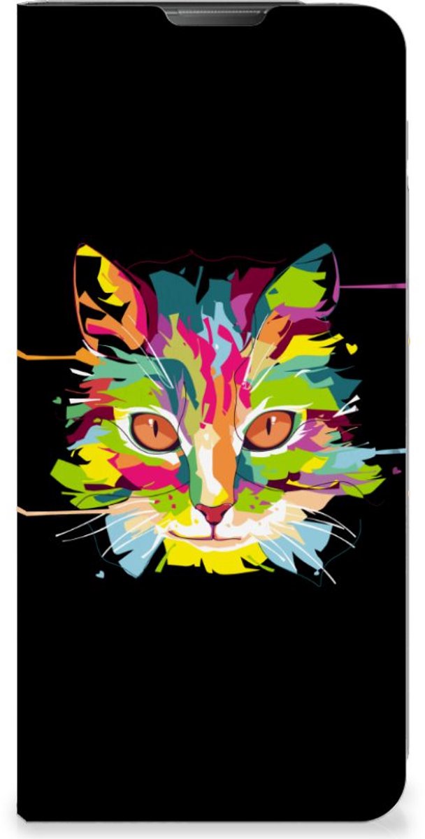 Motorola Moto E20 Magnet Case Cat Color