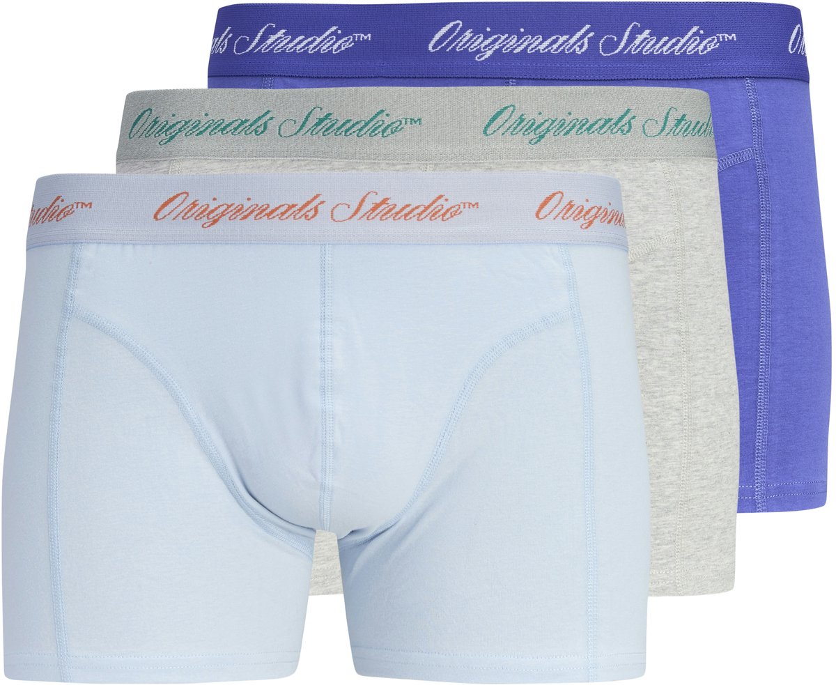 JACK&JONES - JACNORREBRO SOLID TRUNKS 3 PACK PLS - Jongens - Onderbroeken