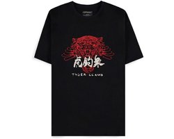 Cyberpunk 2077 - Tiger Claws Unisex Tshirt - M - Zwart