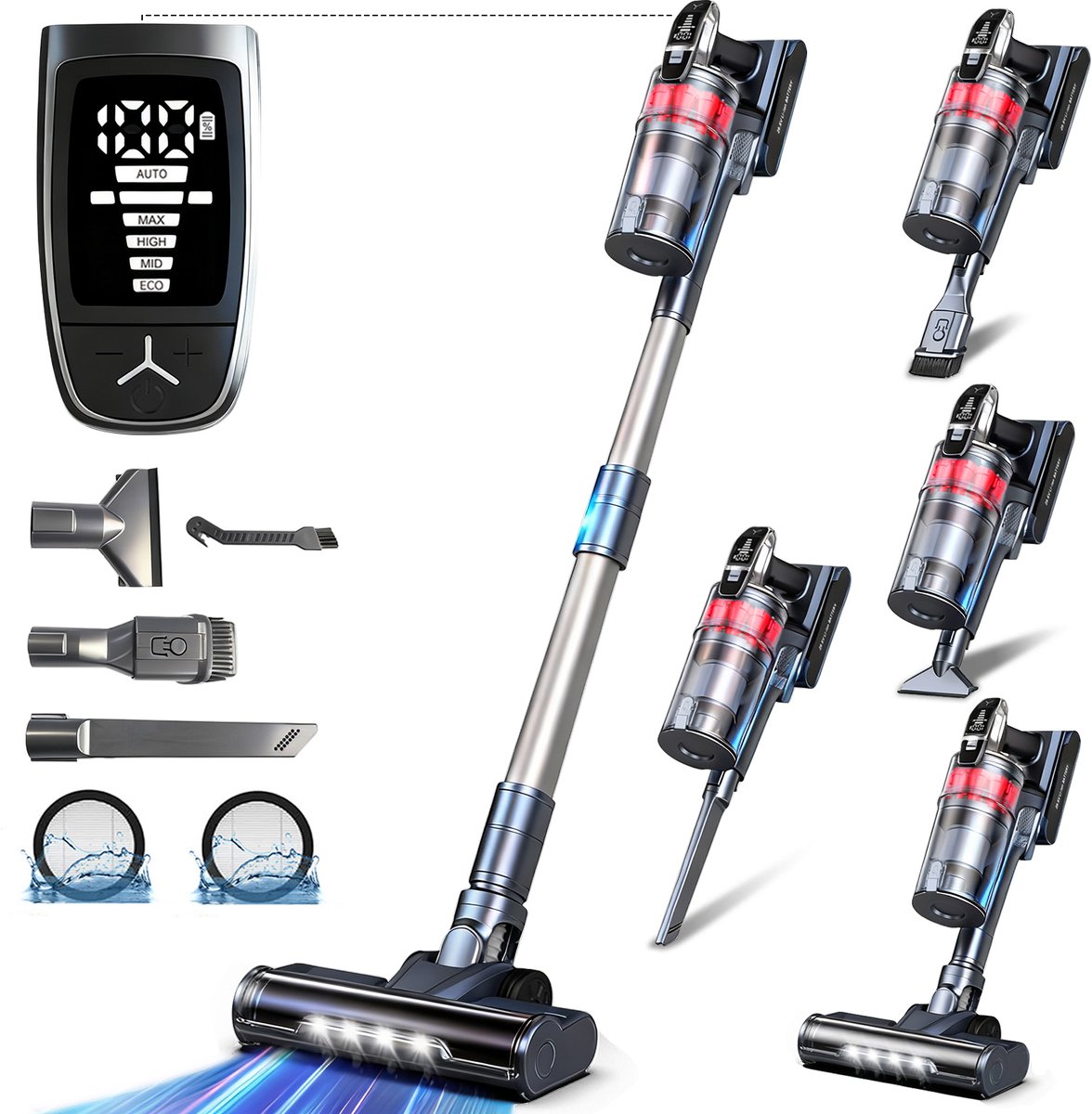 Grenintol - Steelstofzuiger - Steelstofzuiger Draadloos