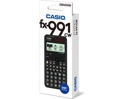 Casio fx-991CW - Wetenschappelijke rekenmachine - Geavanceerde functies voor gebruik HBO/WO en professioneel