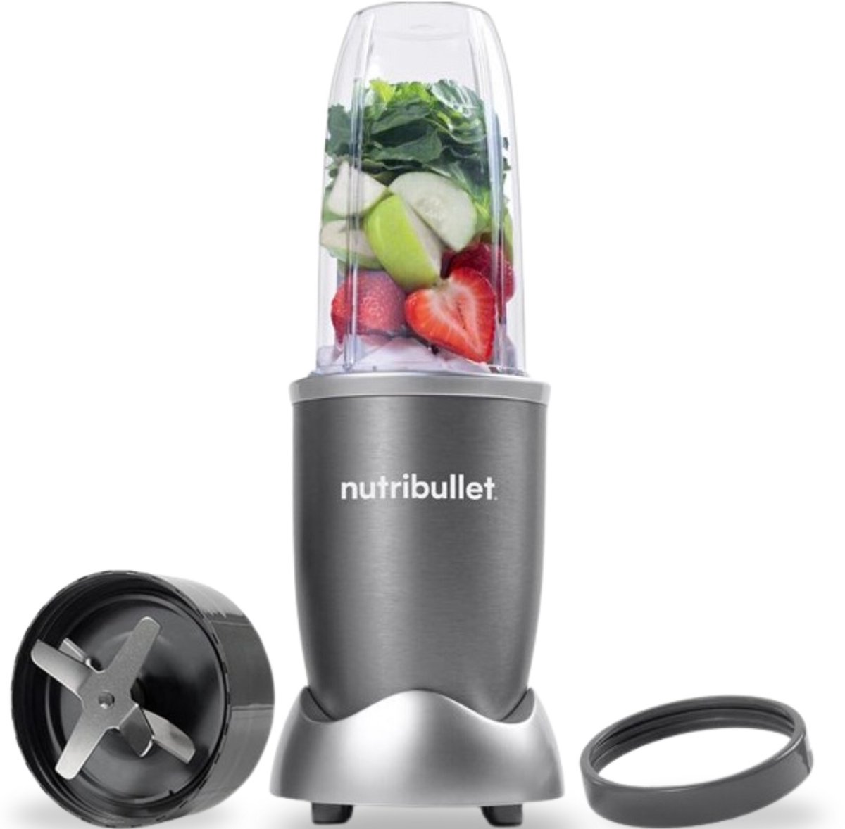 NutriBullet 900 Pro Grijs 6-delig