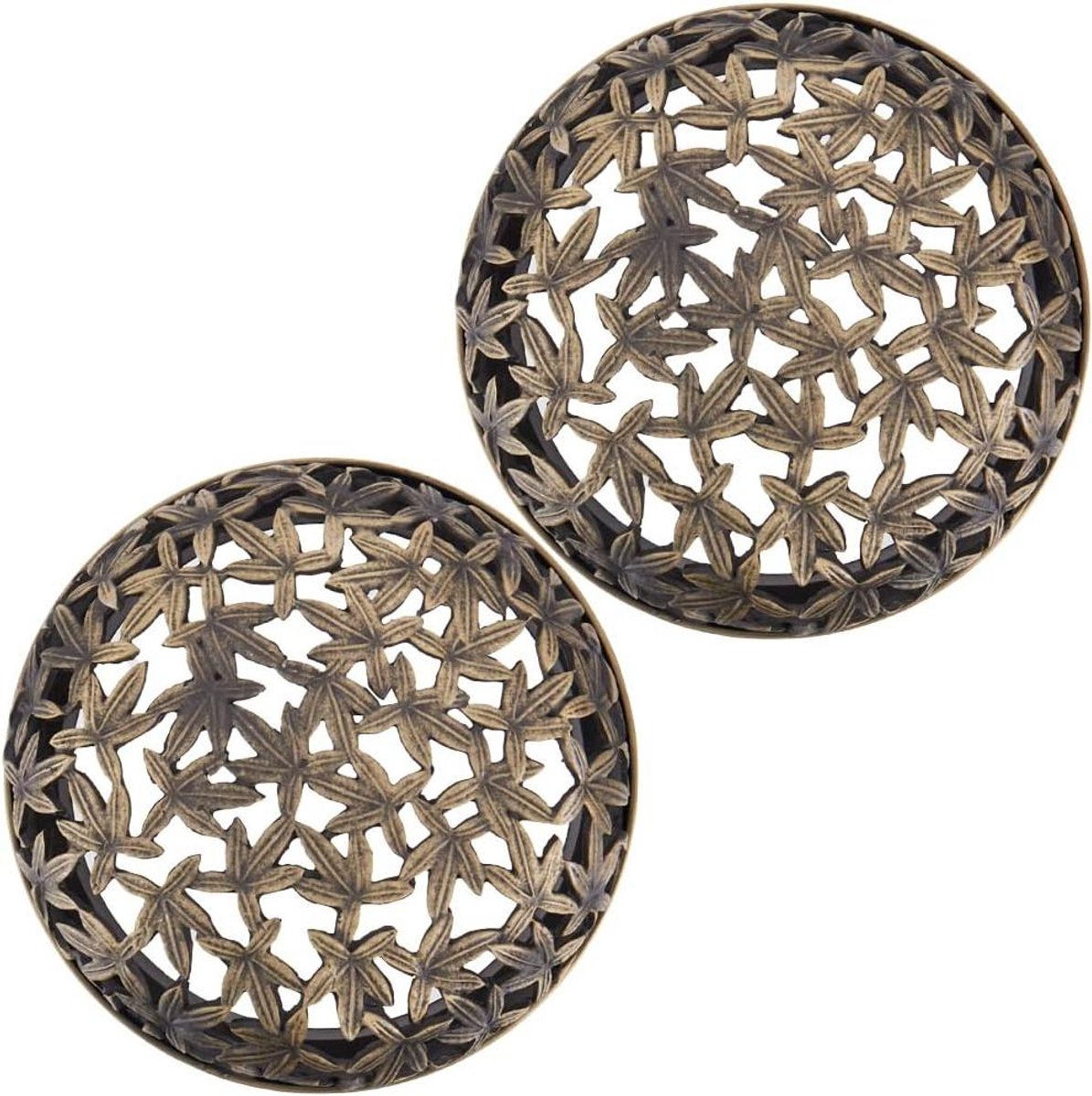 TTGoods - Kaarsen Deksel Set met Geurende Legering Pot Kaarsen Accessoires en Esdoornblad Ontwerp - Decoratieve Kaars Toppers voor Vrouwen.