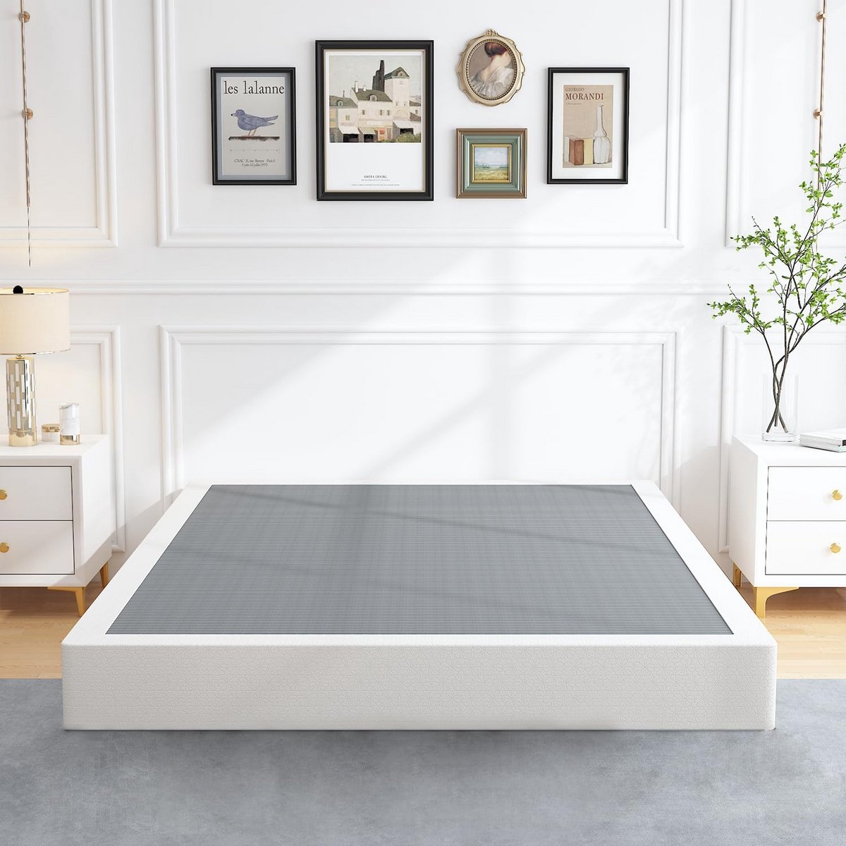 Stevige Metalen Bedbodem Lattenbodem 13 CM Hoog Eenvoudige Montage