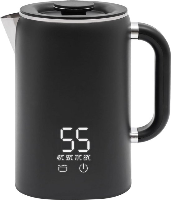 Bouilloire Électrique Inox 1,7L ForMe - Contrôle Température 40-100°C LED