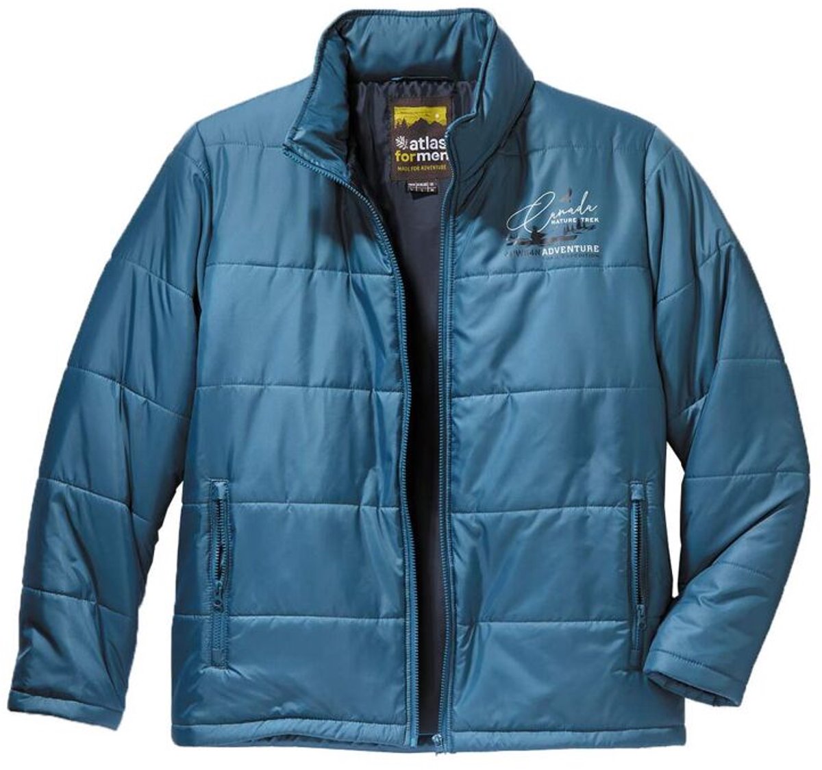ATLAS FOR MEN - Gewatteerde jas - Heren - Verkrijgbaar in grote maten - 3XL