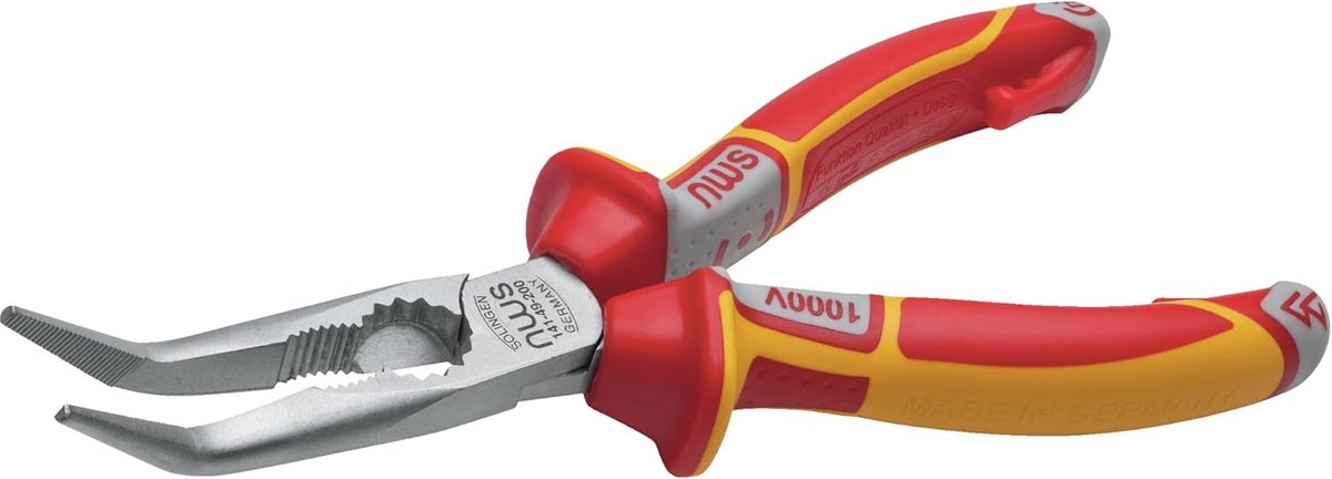 VDE Flachrundzange 170 mm - Duurzaam en Veilig Gereedschap voor Elektriciens