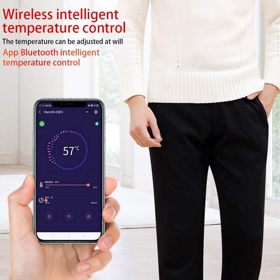 Verwarmde broek ® ADVANCE | Elektrische thermolegging