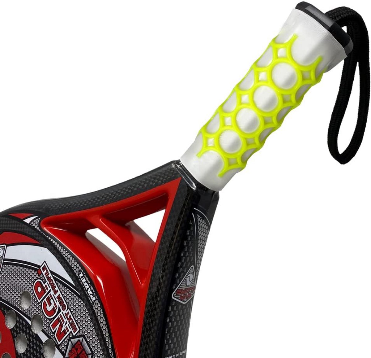 Padel Racket Grip met Gel-Inleg voor Antivibratie en Verbeterde Ergonomische Grip