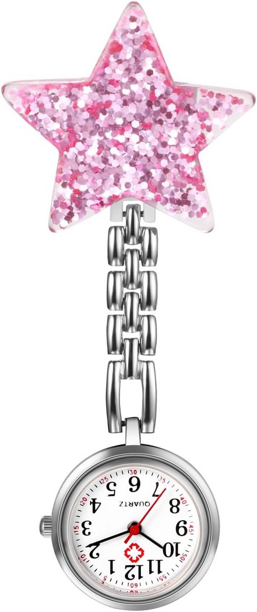 Verpleegsterhorloge met Clip Analoog Zakhorloge voor Medisch Personeel