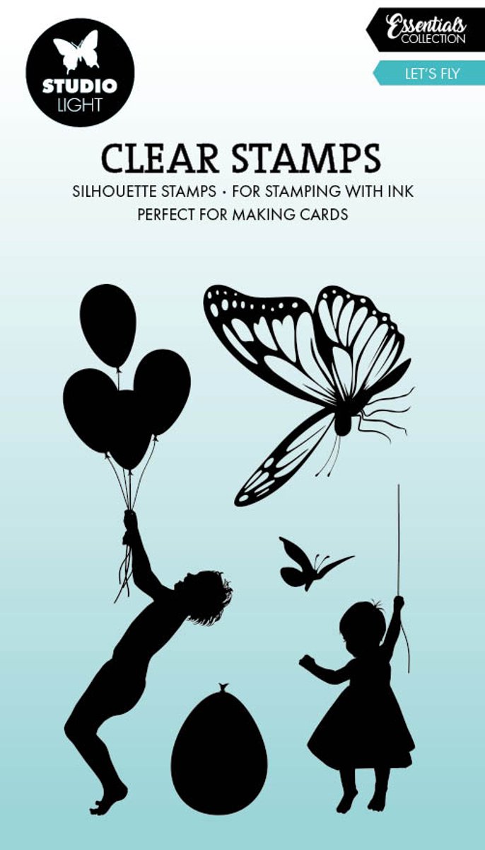 Clear stamps Let's fly - Essentials nr. 917